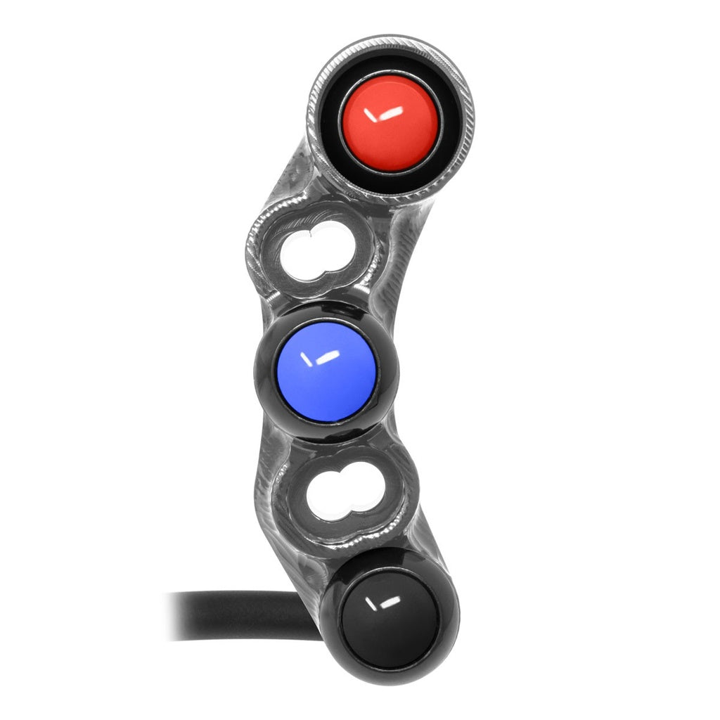 Jetprime RHS Handlebar Switch for Kawasaki Ninja ZX-6R, titanium