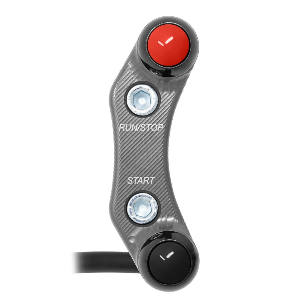 Jetprime RHS Aligned Handlebar Switch for Yamaha YZF-R3, titanium