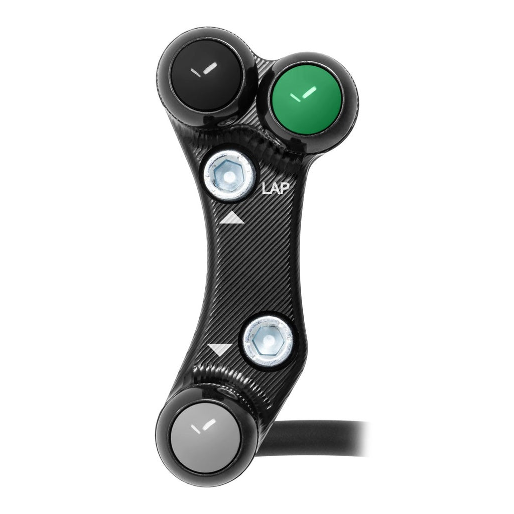 Jetprime LHS Race Handlebar Switch for Kawasaki Ninja ZX-4R / R, black