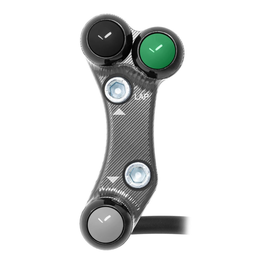 Jetprime LHS Race Handlebar Switch for Kawasaki Ninja ZX-4R / R, titanium