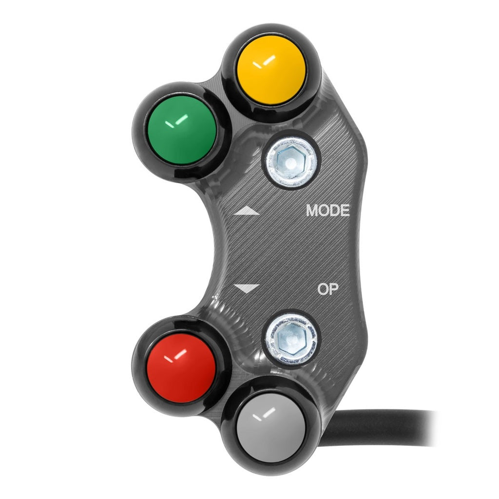 Jetprime LHS Race Handlebar Switch for Suzuki GSX-8 / R / S, titanium