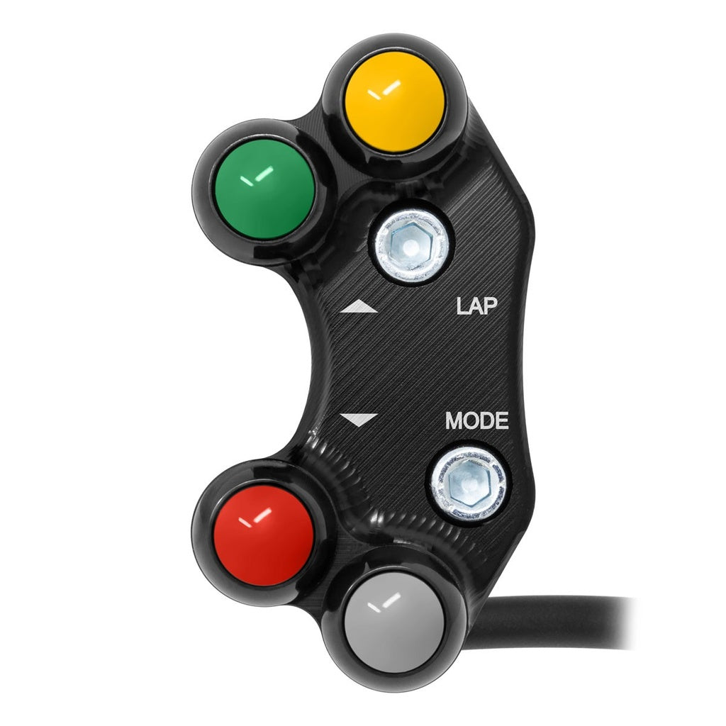 Jetprime LHS Race Handlebar Switch for Honda CBR 600 RR, black