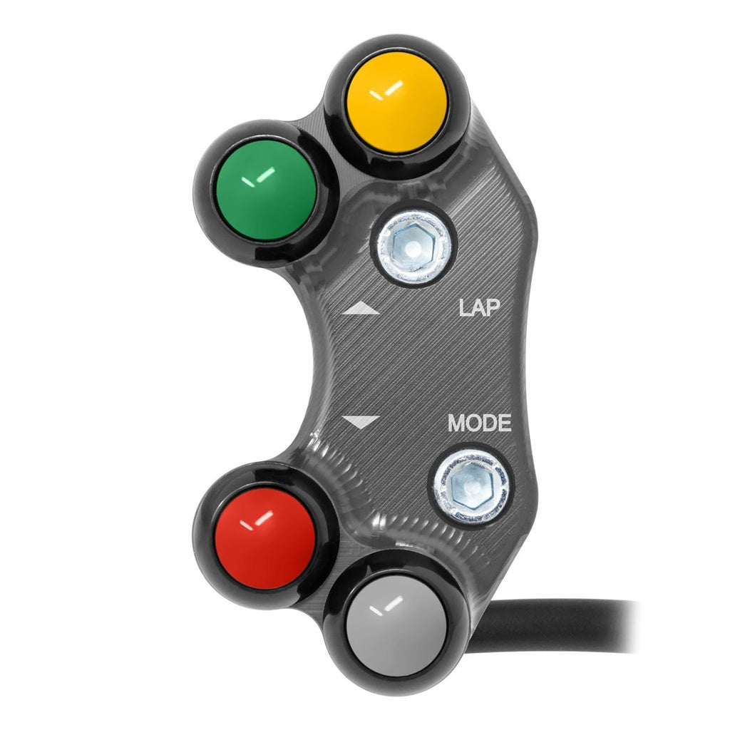 Jetprime LHS Race Handlebar Switch for Honda CBR 600 RR, titanium