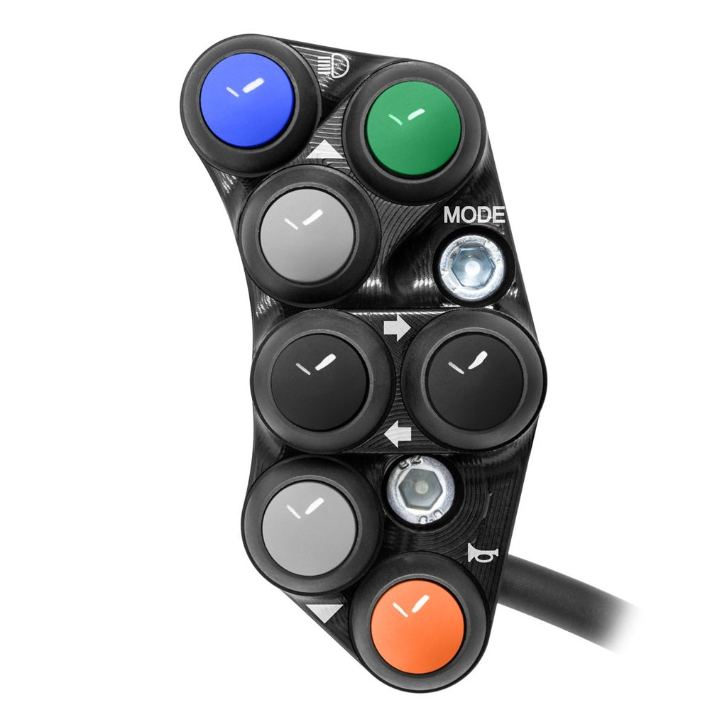 Jetprime LHS Handlebar Switch for Kawasaki Ninja ZX-10R, black