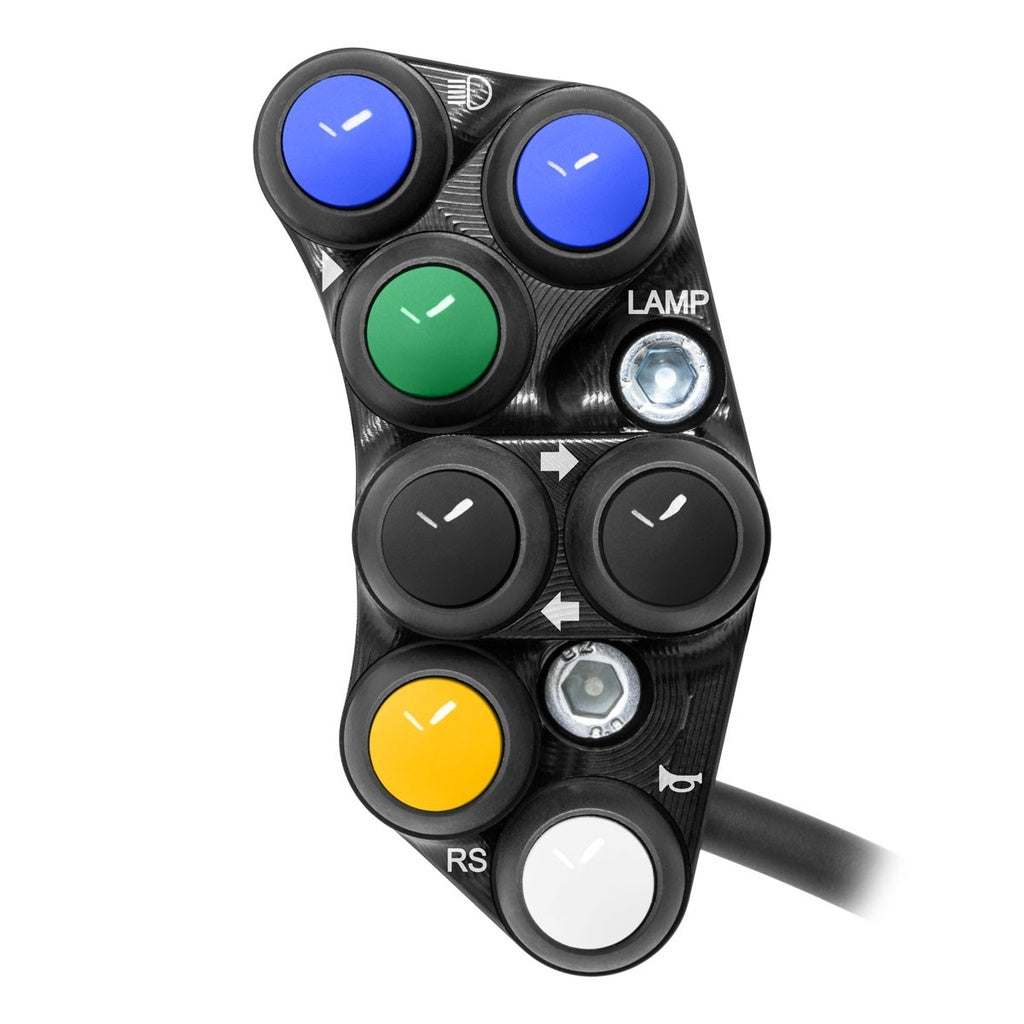 Jetprime LHS Handlebar Switch for Kawasaki Ninja ZX-10R / R, black