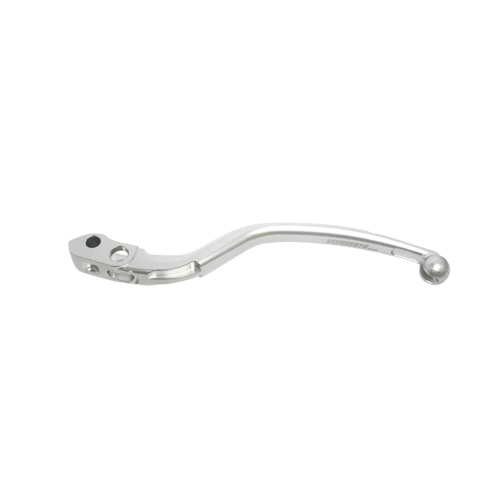 Accossato Fixed Clutch Lever for Accossato and Brembo master cylinders, long silver 16mm