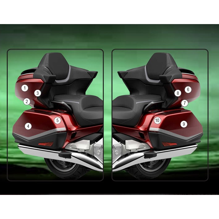 Eazi-Grip Pannier Protection Film for Honda Goldwing Tour, matte