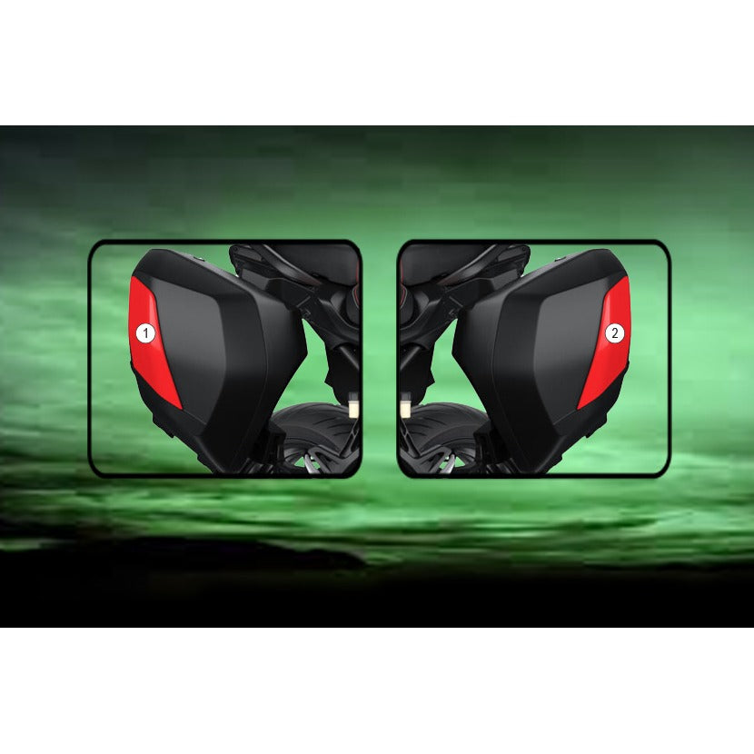 Eazi-Grip Pannier Protection Film for Yamaha Tracer 9 GT, matte