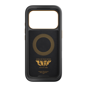 Peak Design GNAR Case (Black) - iPhone 17 Pro