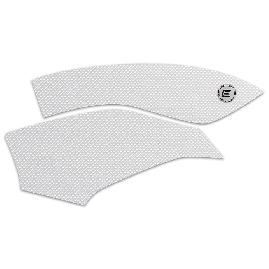 Eazi-Grip PRO Tank Grips for QJMOTOR SRK 421 RR, clear