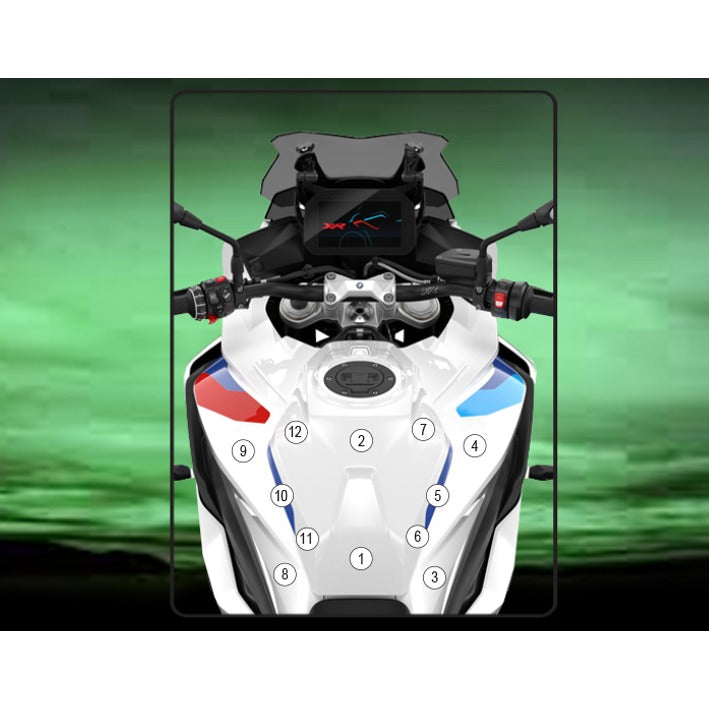 Eazi-Grip Tank Protection Film for BMW S1000XR, gloss
