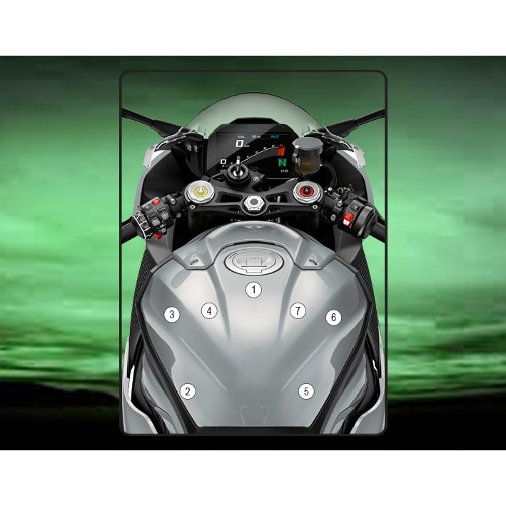 Eazi-Grip Tank Protection Film for BMW S1000RR S1000R M1000RR, matte
