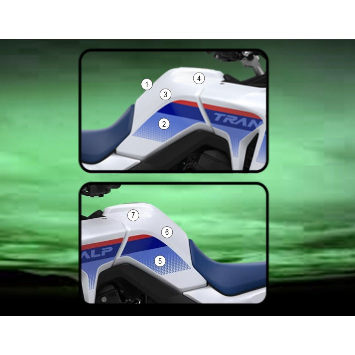 Eazi-Grip Tank Protection Film for Honda XL750 Transalp, matte
