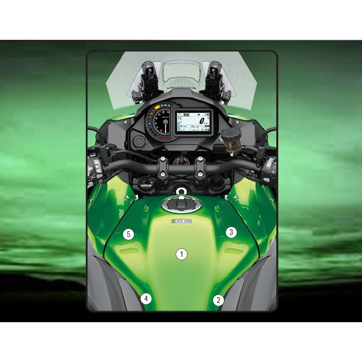 Eazi-Grip Tank Protection Film for Kawasaki Versys 1100, matte