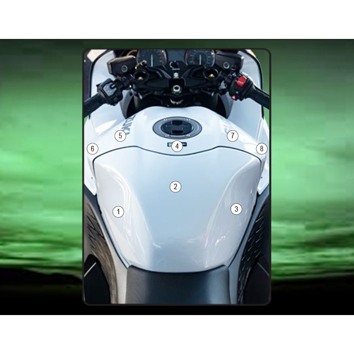 Eazi-Grip Tank Protection Film for Suzuki Hayabusa Gen III, gloss