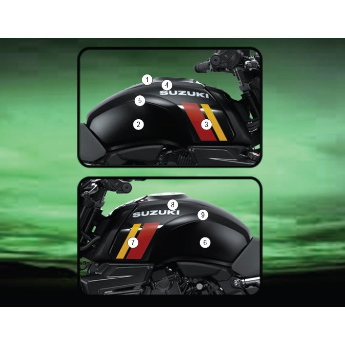 Eazi-Grip Tank Protection Film for Suzuki GSX-8 T TT, matte
