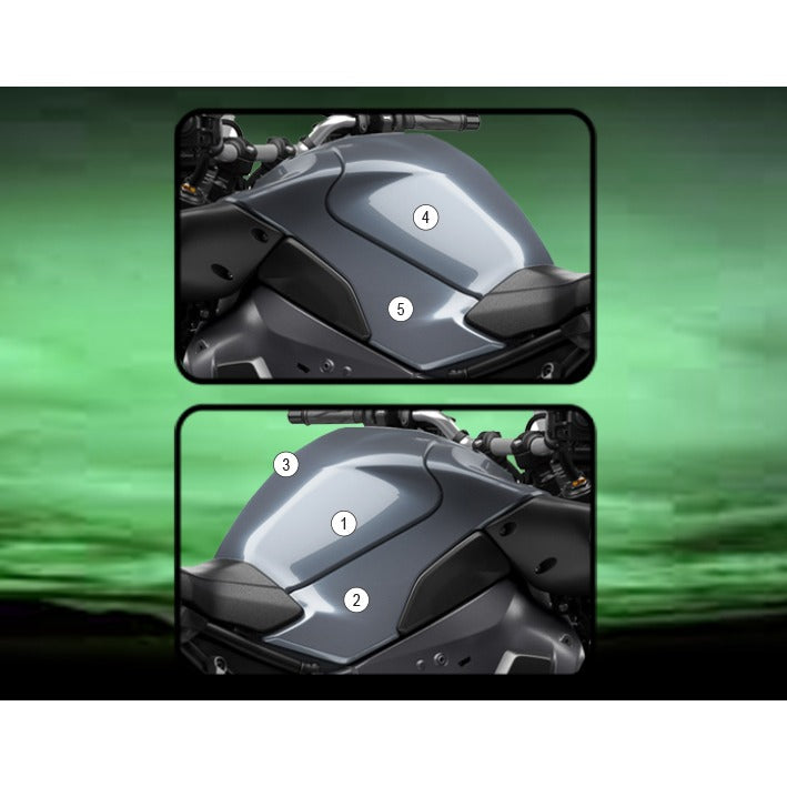 Eazi-Grip Tank Protection Film for Yamaha MT-10, gloss
