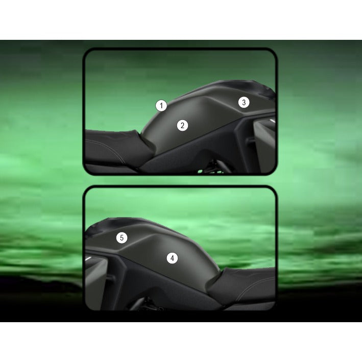 Eazi-Grip Tank Protection Film for Yamaha Tracer 7, gloss