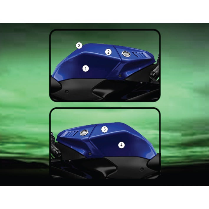 Eazi-Grip Tank Protection Film for Yamaha R9, matte