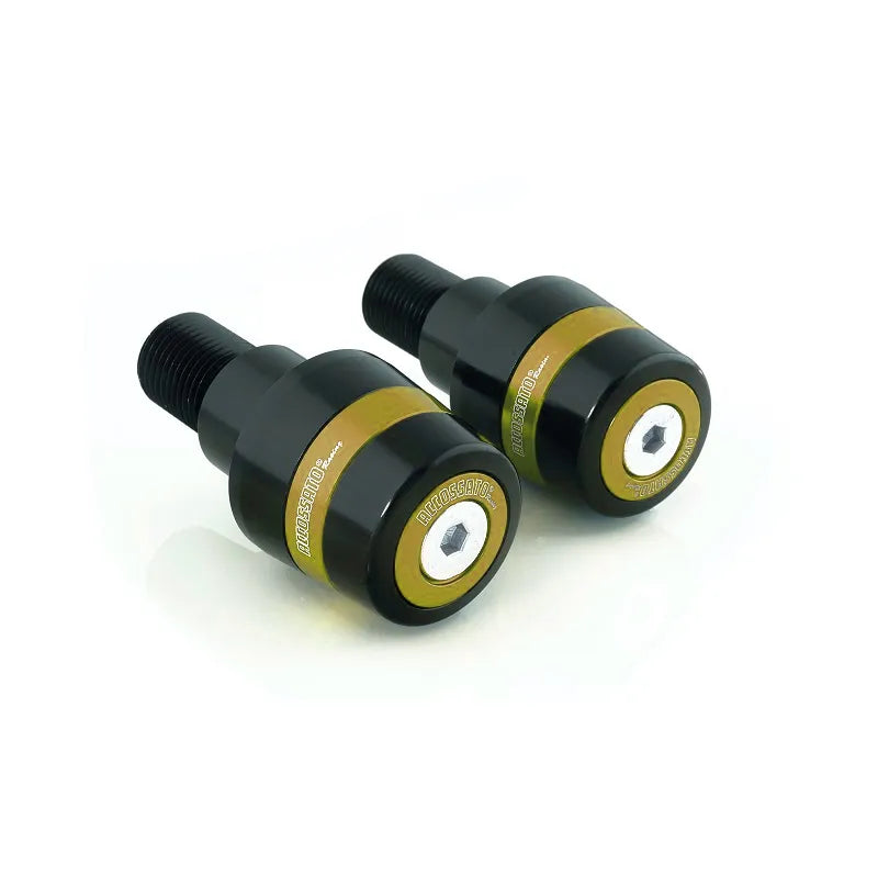 Accossato Handlebar Ends TK003 for Yamaha M16x1.5mm gold